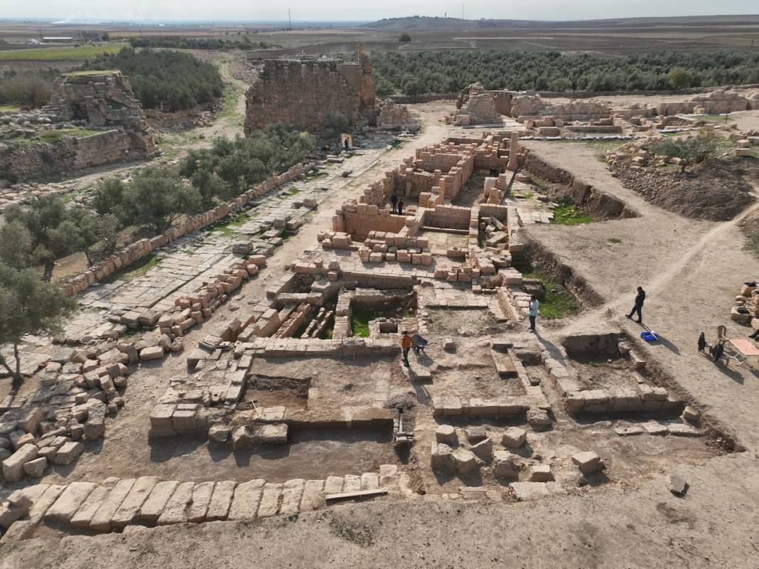 Dara Antik Kenti'nde 1500 yıllık içme suyu kanalı bulundu 5